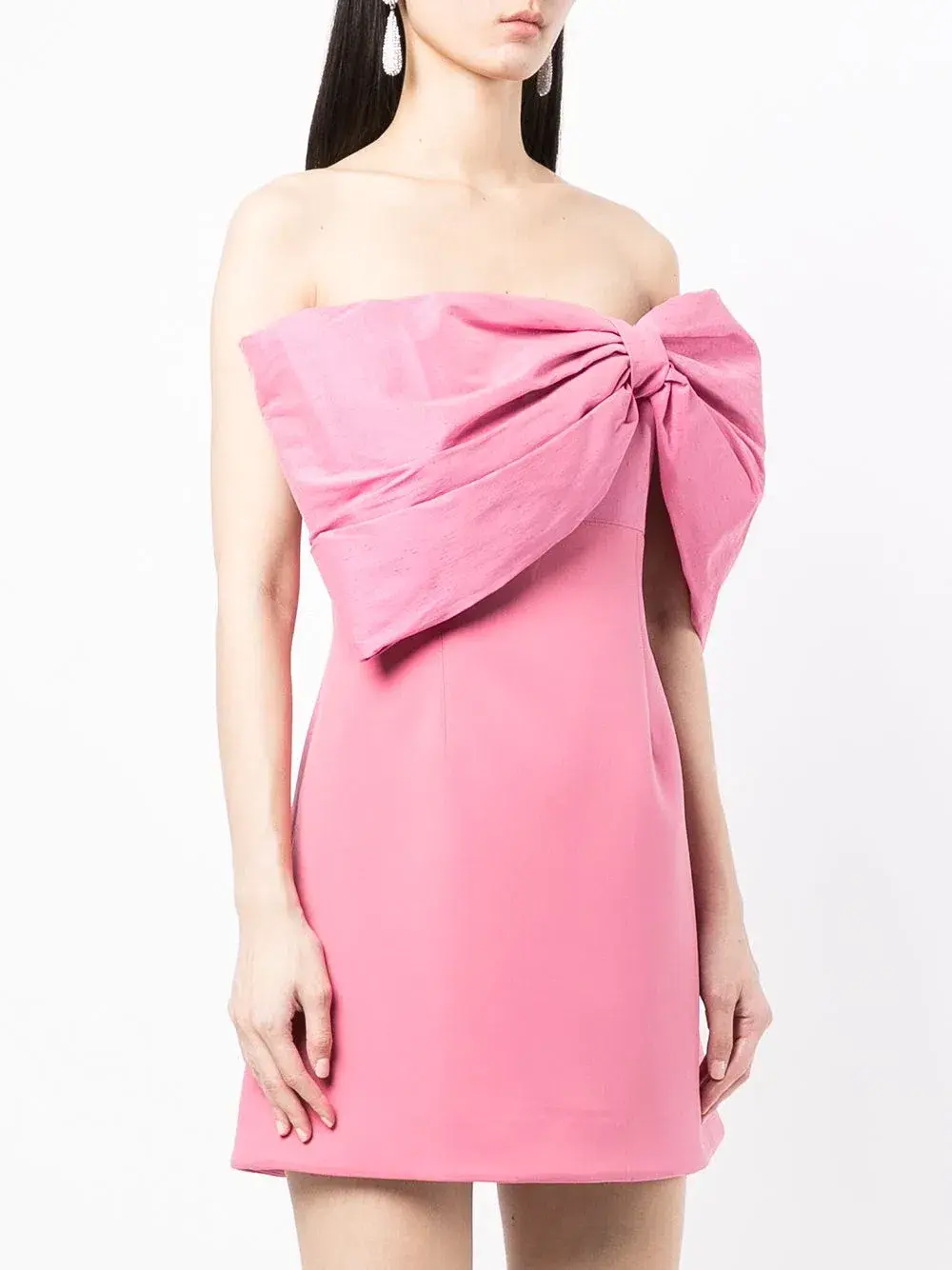 Rachel Gilbert Kacey Mini Dress In Light Pink Size 6  - Image 2