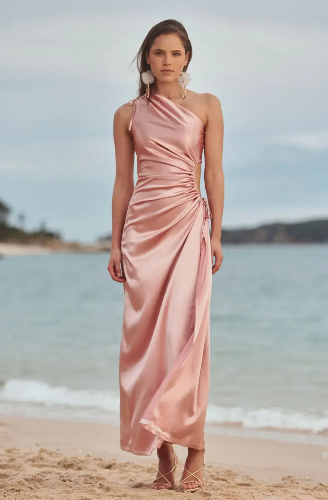 Sonya Moda Nour Blush Maxi Dress Blush Size 12  - Image 1