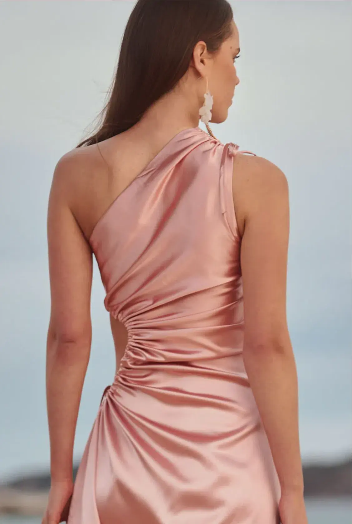 Sonya Moda Nour Blush Maxi Dress Blush Size 12  - Image 3