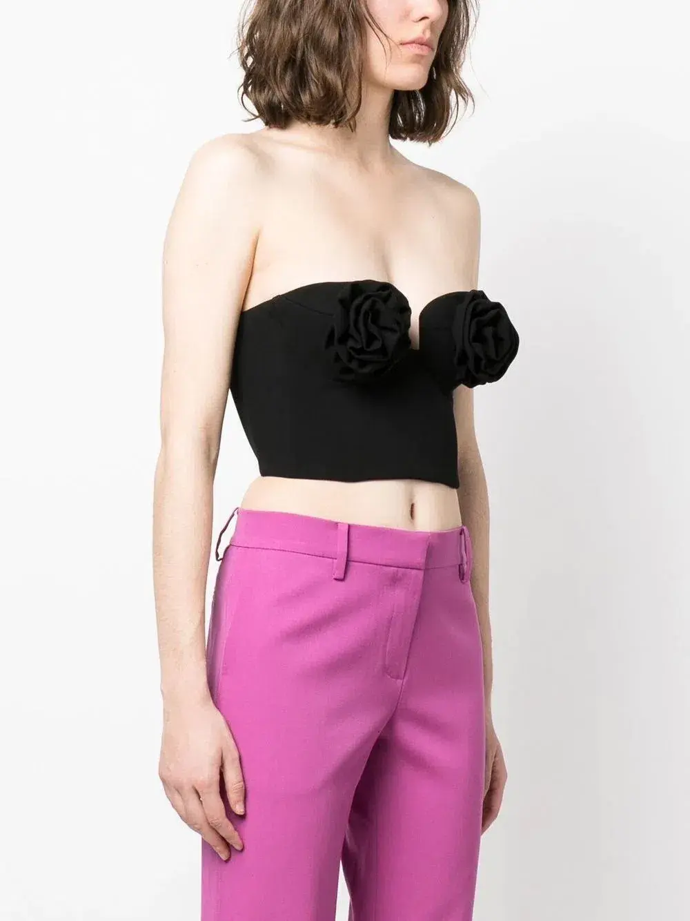 Magda Butrym Flower Bustier Top Size 6 - Image 1