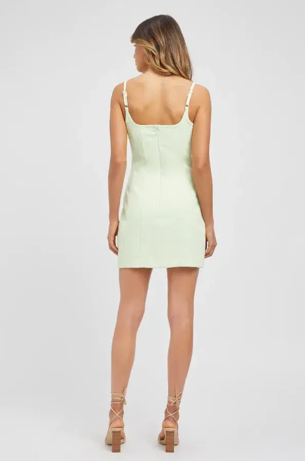 Kookai Oyster Panel Dress Mint Size AU 6 - Image 2