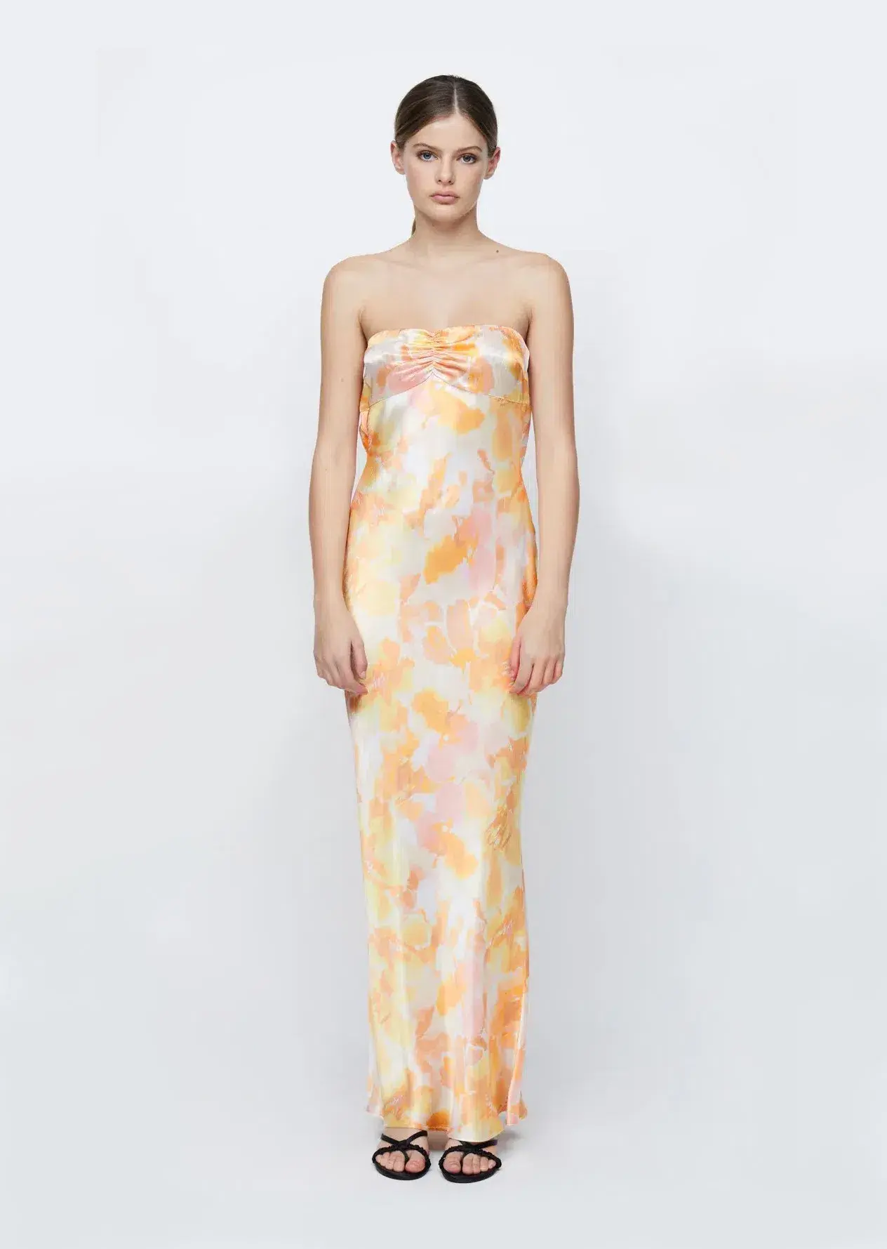Bec & Bridge Indi Strapless Maxi Cream Size AU 6 - Image 1