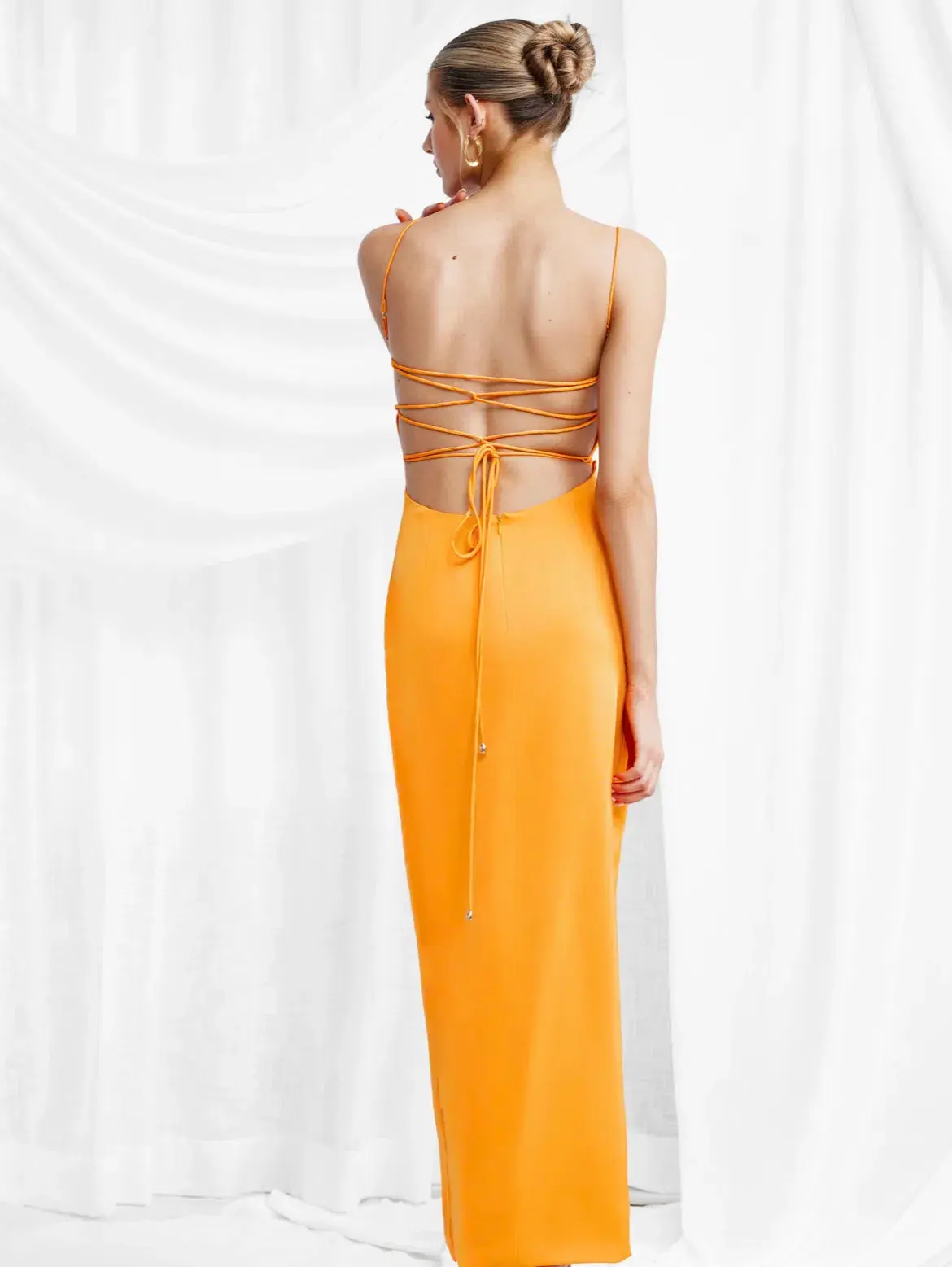 Lexi Orlando Dress Mango Orange Size AU 10 - Image 2