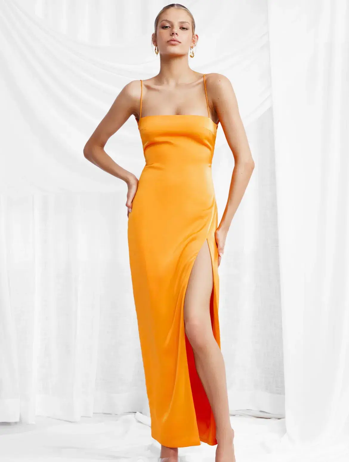 Lexi Orlando Dress Mango Orange Size AU 10 - Image 1