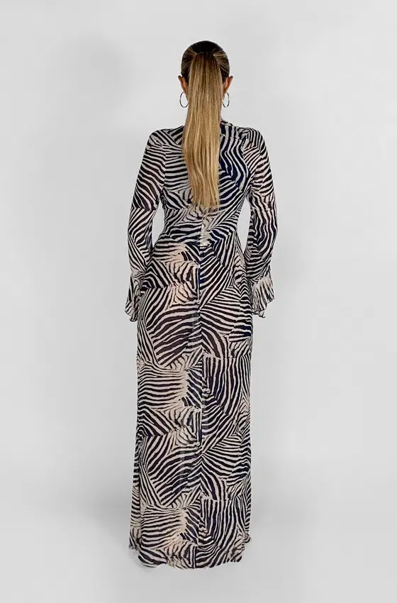 Rat & Boa Thalia Dress Print Size XS / Au 6  - Image 2