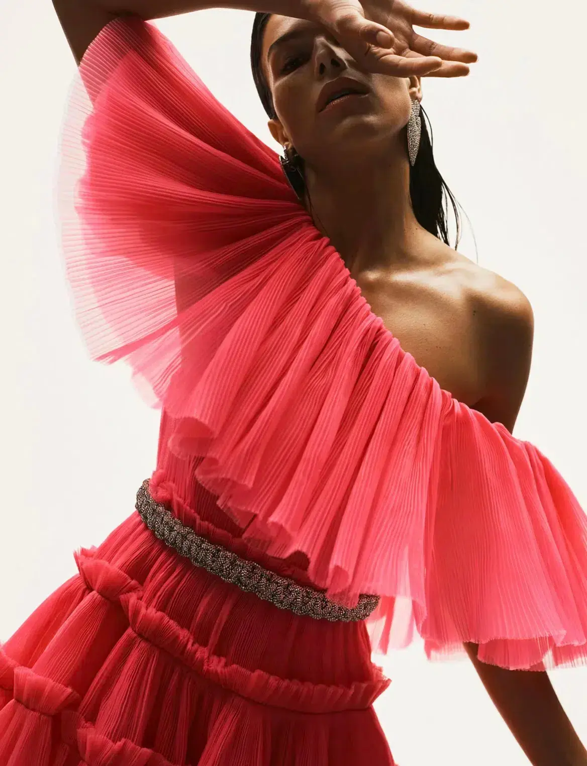 Sheike Carnival Mini Dress Pink Size AU 12 - Image 3