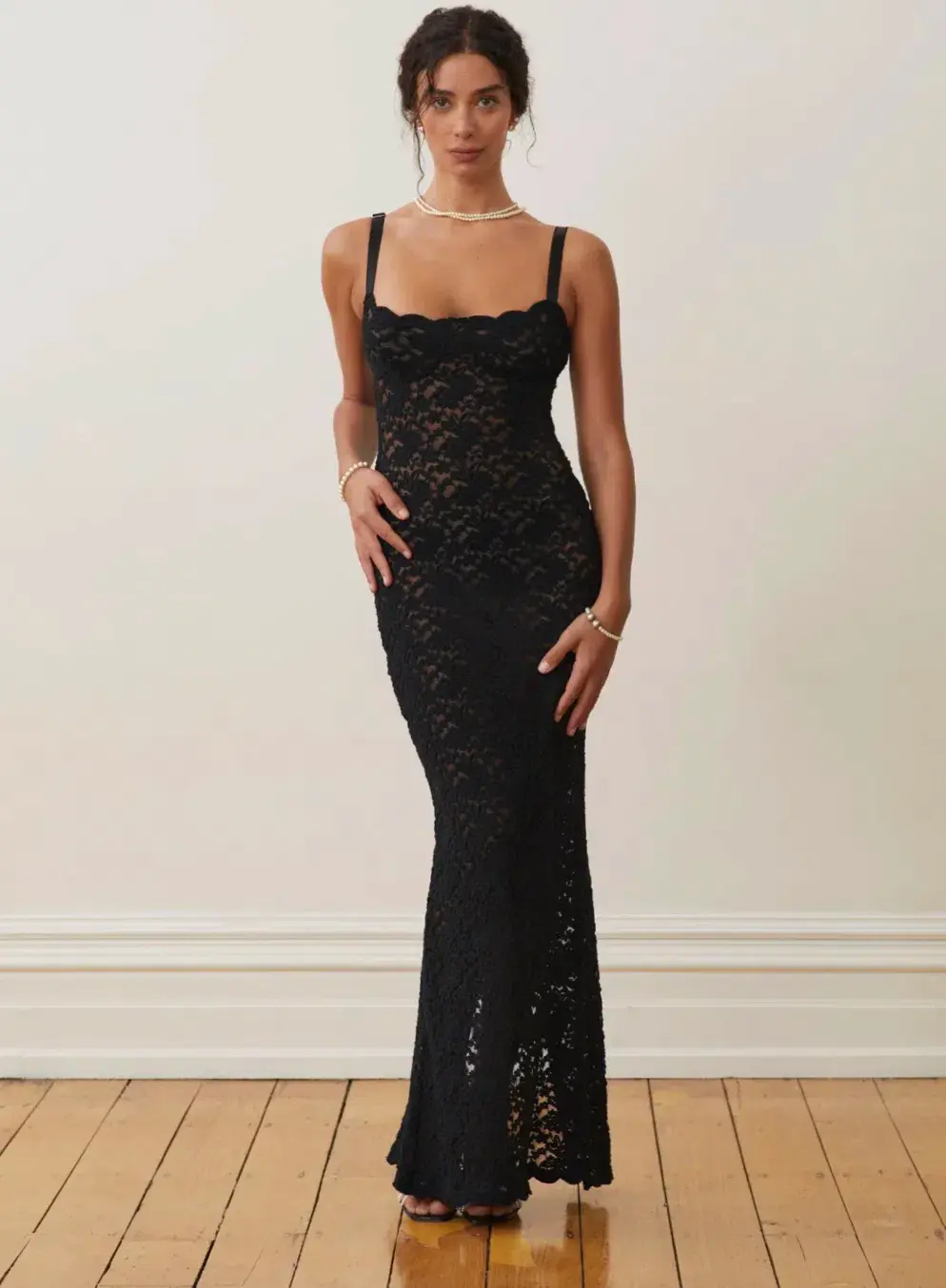 Arcina Ori Margot Maxi Dress Black Size S / Au 8 - Image 3