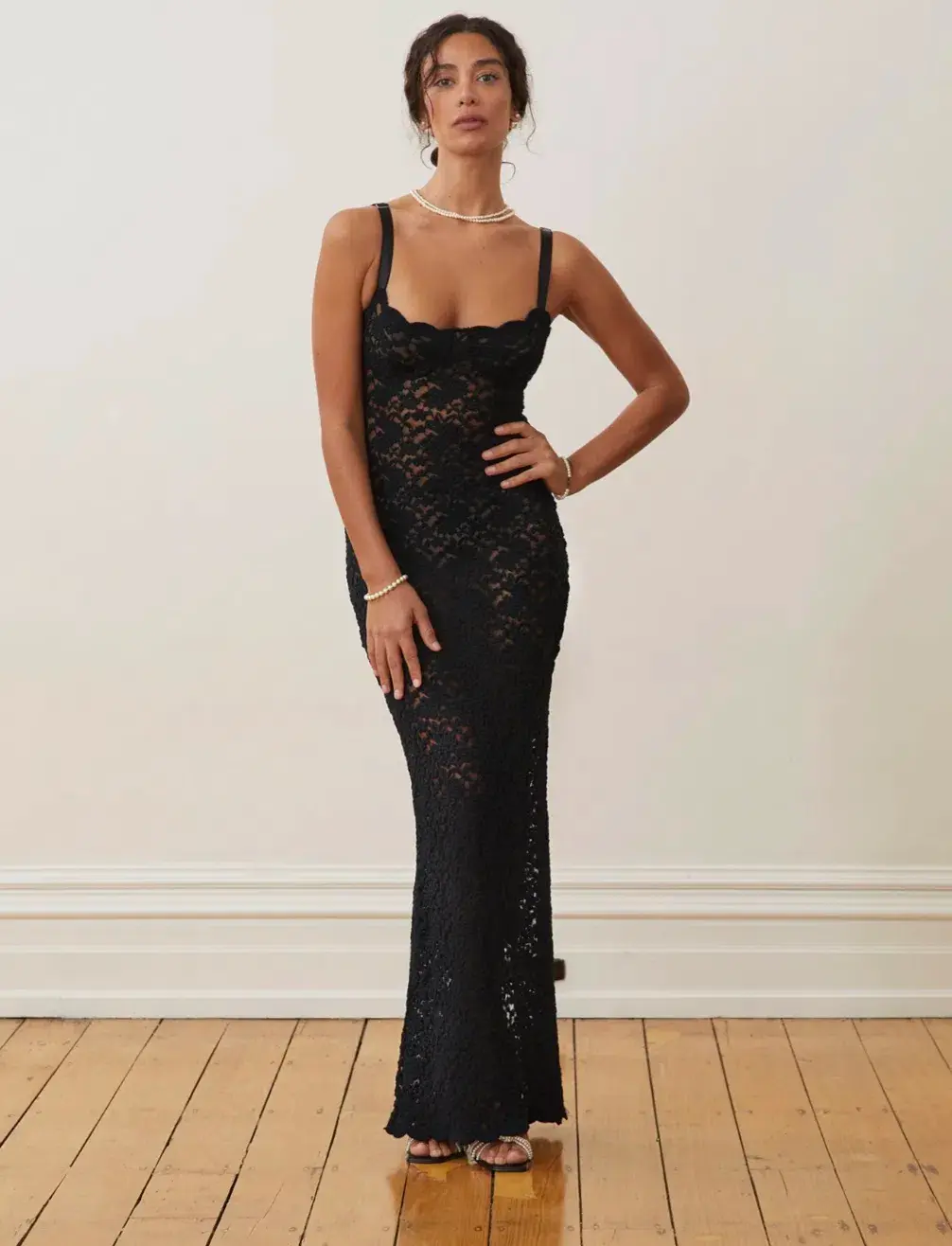 Arcina Ori Margot Maxi Dress Black Size S / Au 8 - Image 2