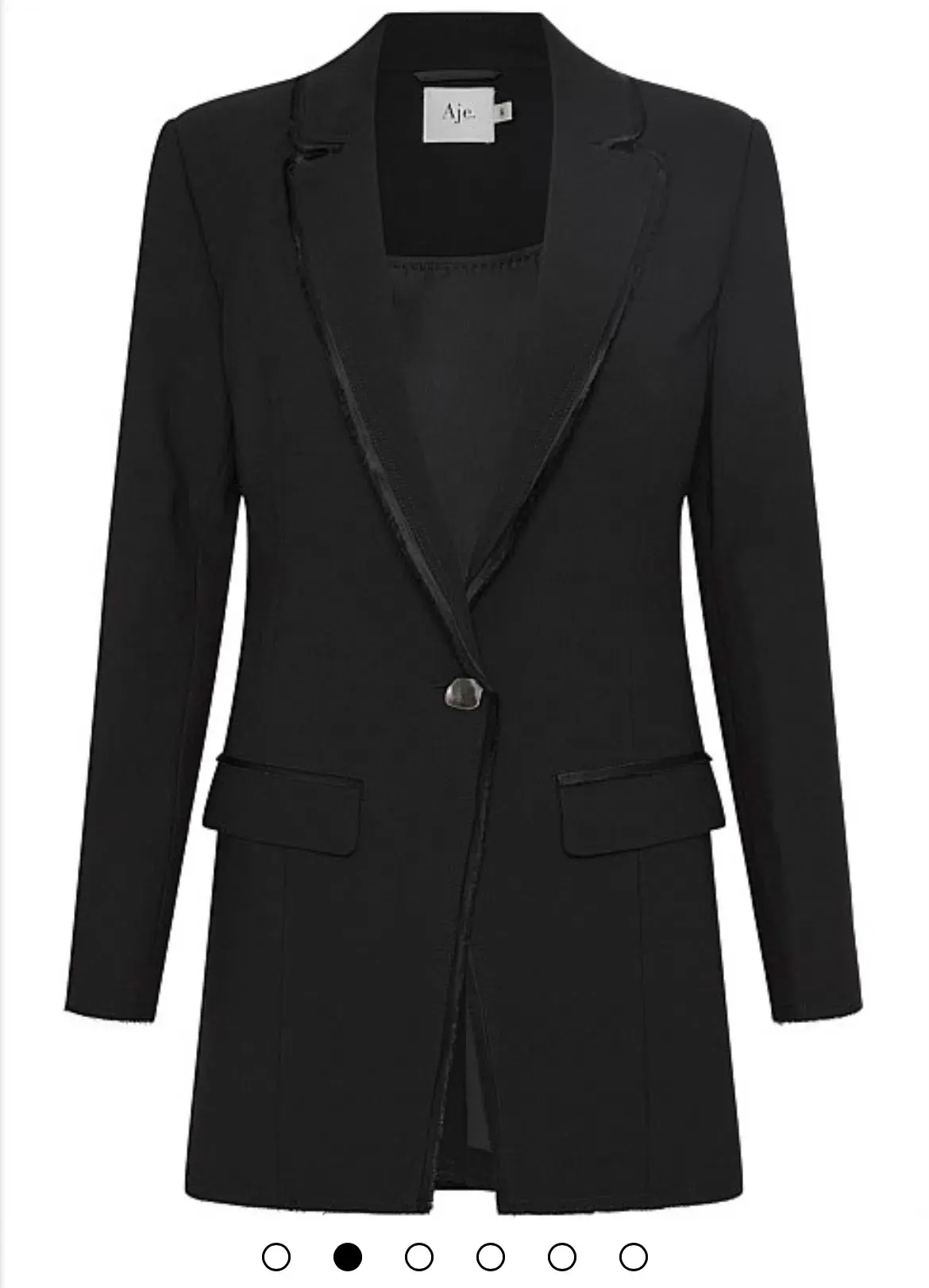Aje Universal Cutout Blazer Black - Image 4
