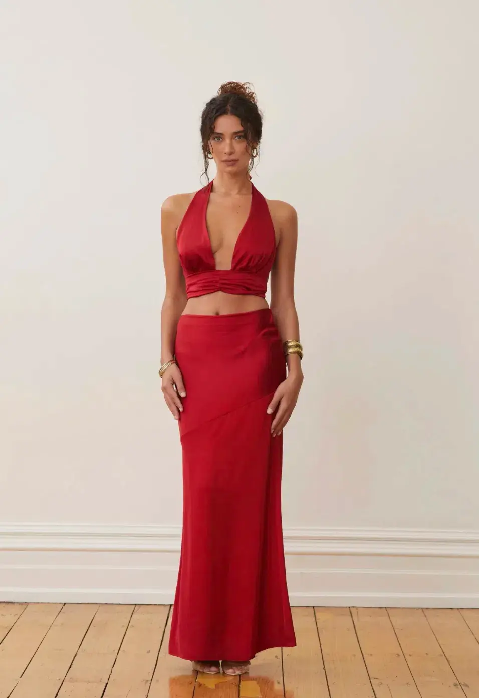 Arcina Ori Rosalina Set Deep Cherry Red Size 8 - Image 1