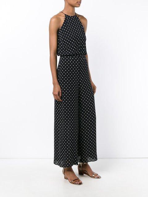 Zimmermann Mischief Polka Dot Jumpsuit Black Size 6 - Image 3