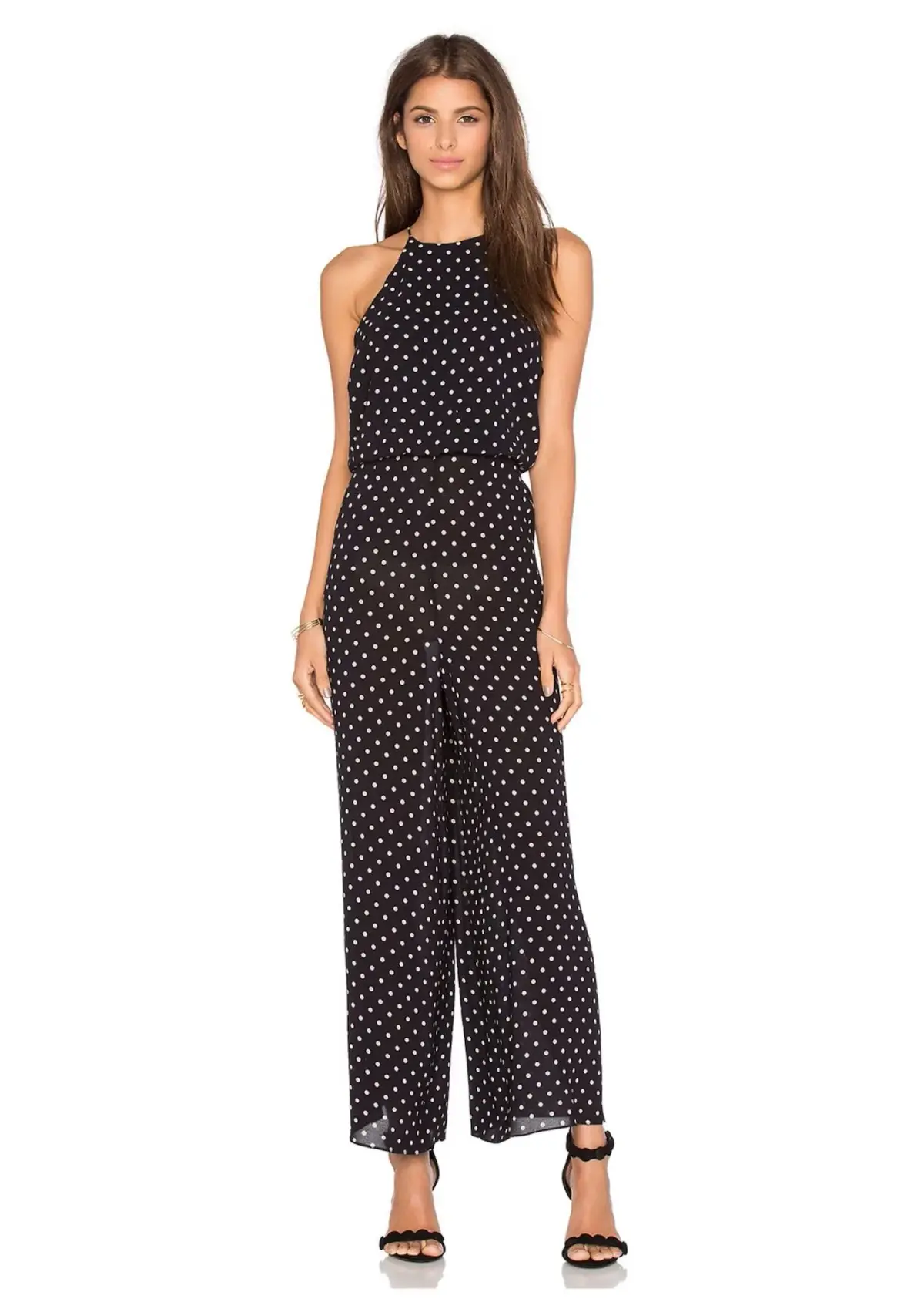 Zimmermann Mischief Polka Dot Jumpsuit Black Size 6 - Image 1