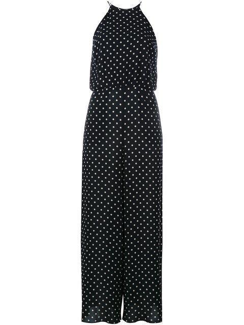 Zimmermann Mischief Polka Dot Jumpsuit Black Size 6 - Image 4