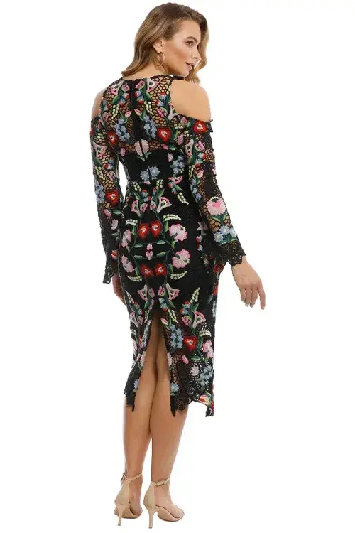 Thurley Mexican Carnival Dress Black Size AU 6 - Image 2