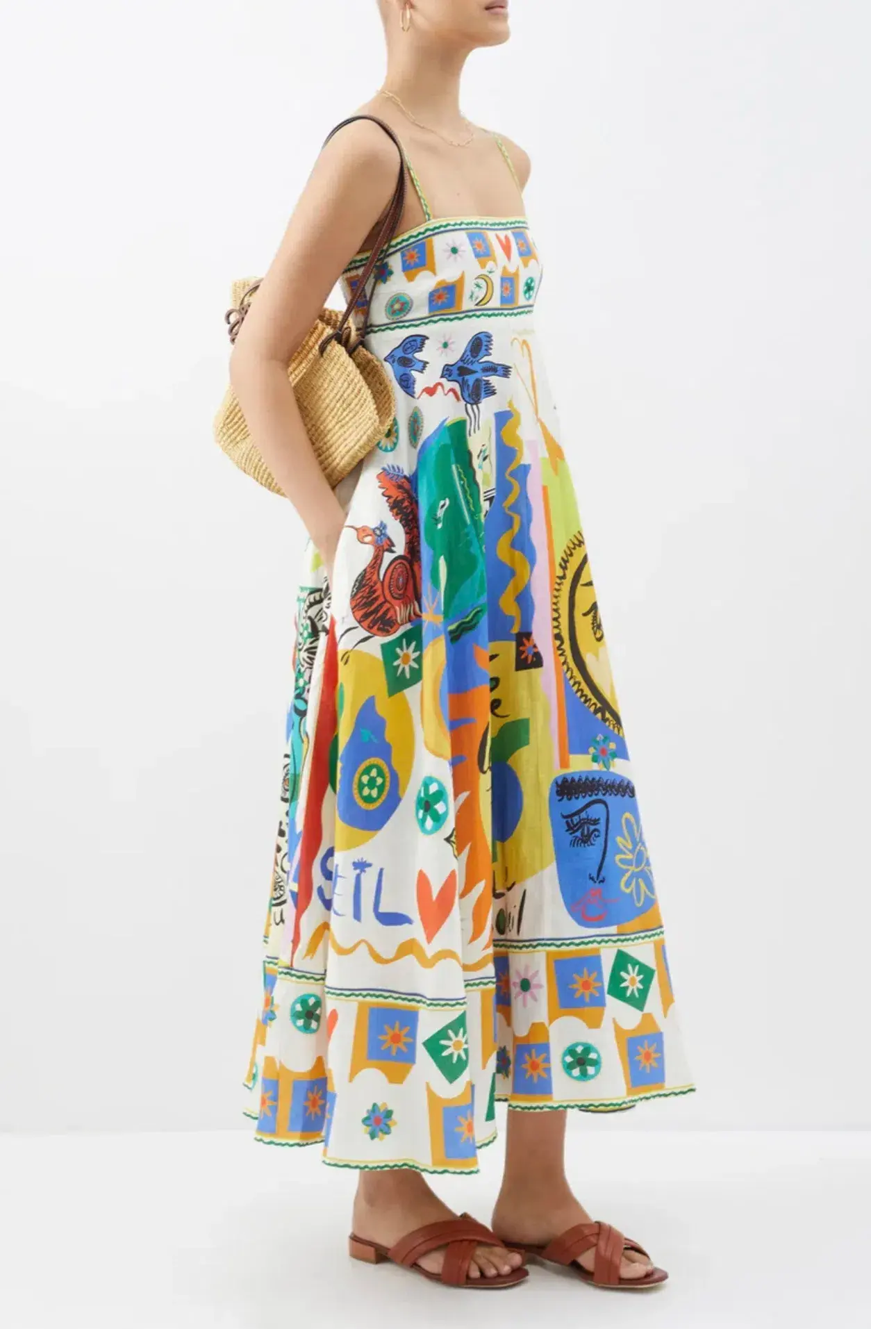 Alemais Soleil Sundress Multi Size AU 10 - Image 2