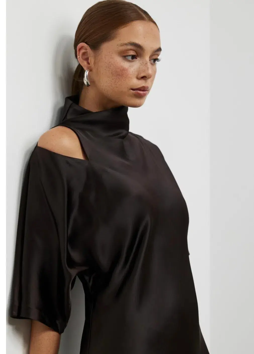 CAMILLA AND MARC Sorrell Maxi Evening Dress in Chocolate Brown Size 8 for rent on The Volte - main image