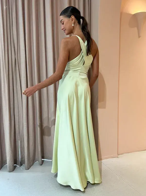 One Fell Swoop Emmeline Maxi Dress in Limoncello Size 6 for rent on The Volte - main image