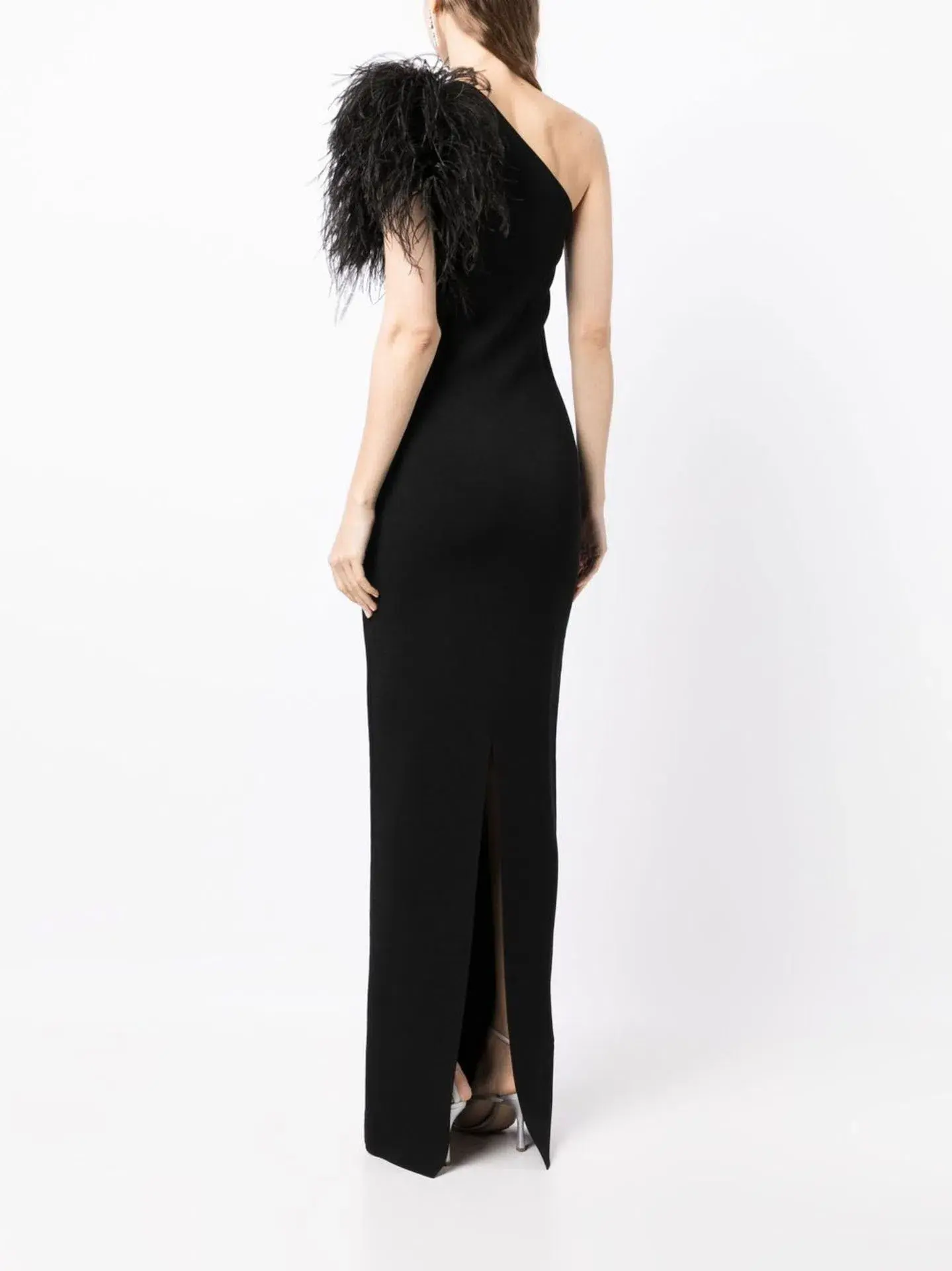 Rachel Gilbert Elcie Gown Black Size 8 - Image 2