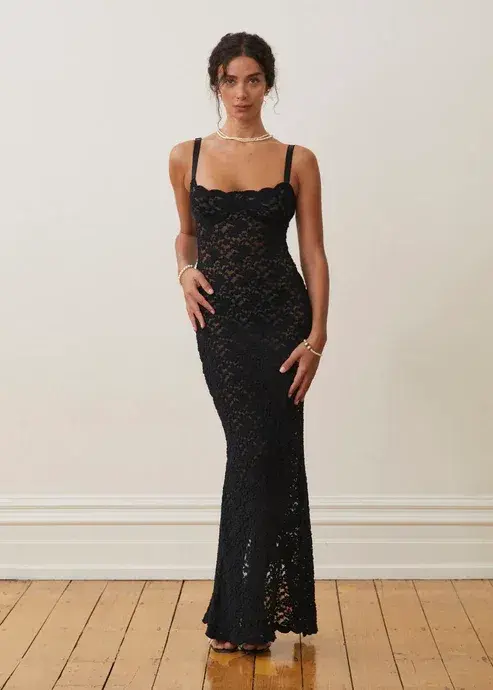 Arcina Ori Margot Dress Black Size S /Au 8 - Image 1