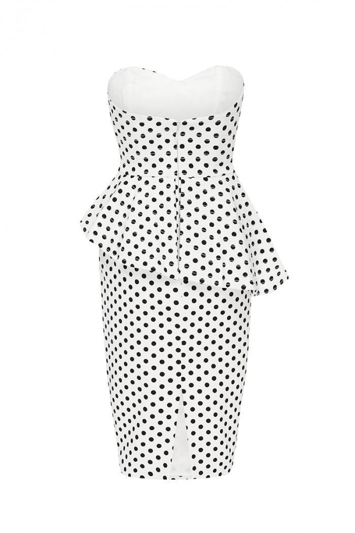 Sheike Vivid Spot Dress Print Size 8 - Image 3