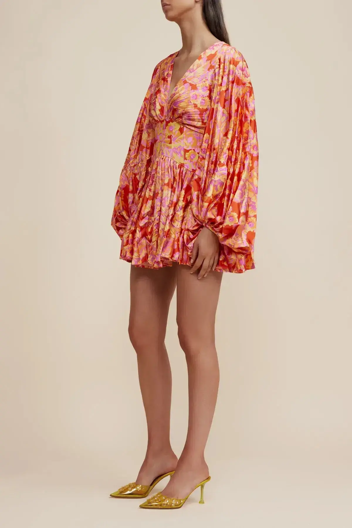 Acler Marion Mini Dress in Summer Bloom Size 10 - Image 1
