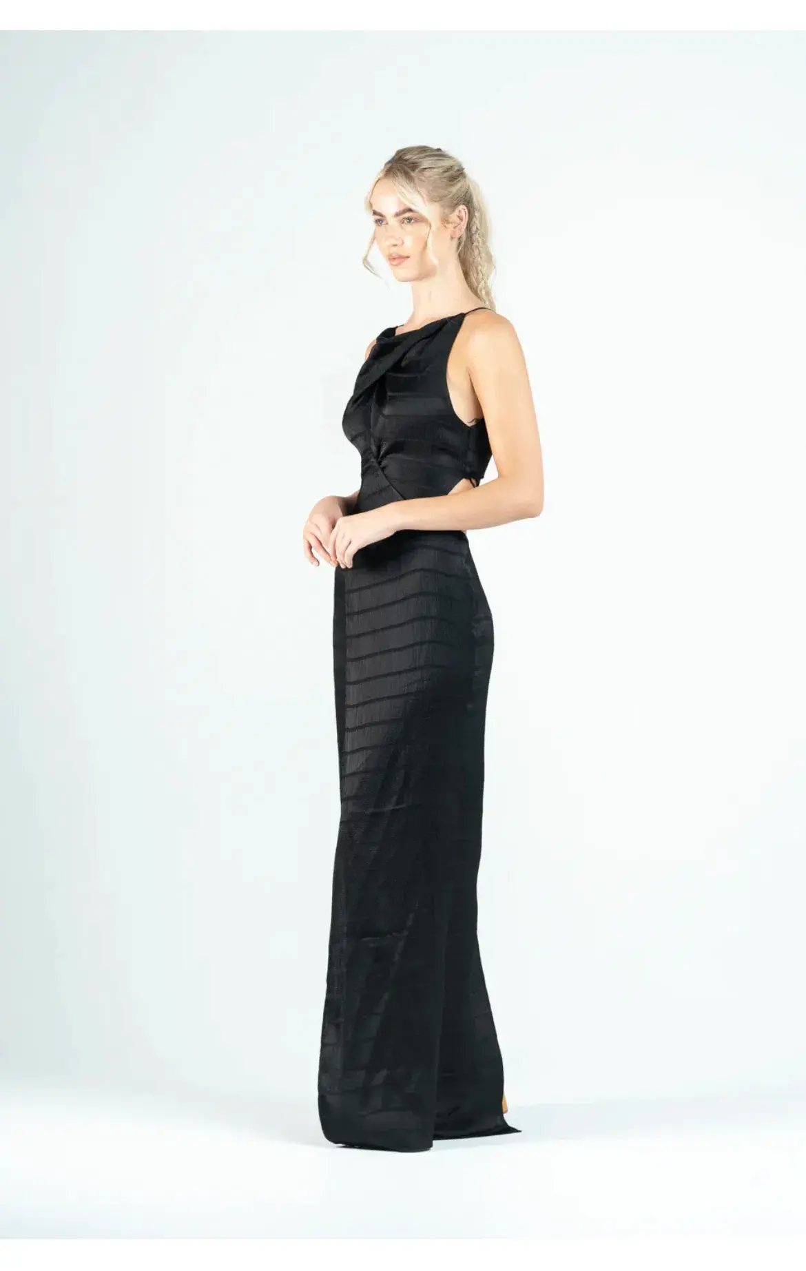One Fell Swoop Cult Maxi Dress in Raven Size 6 - Image 2