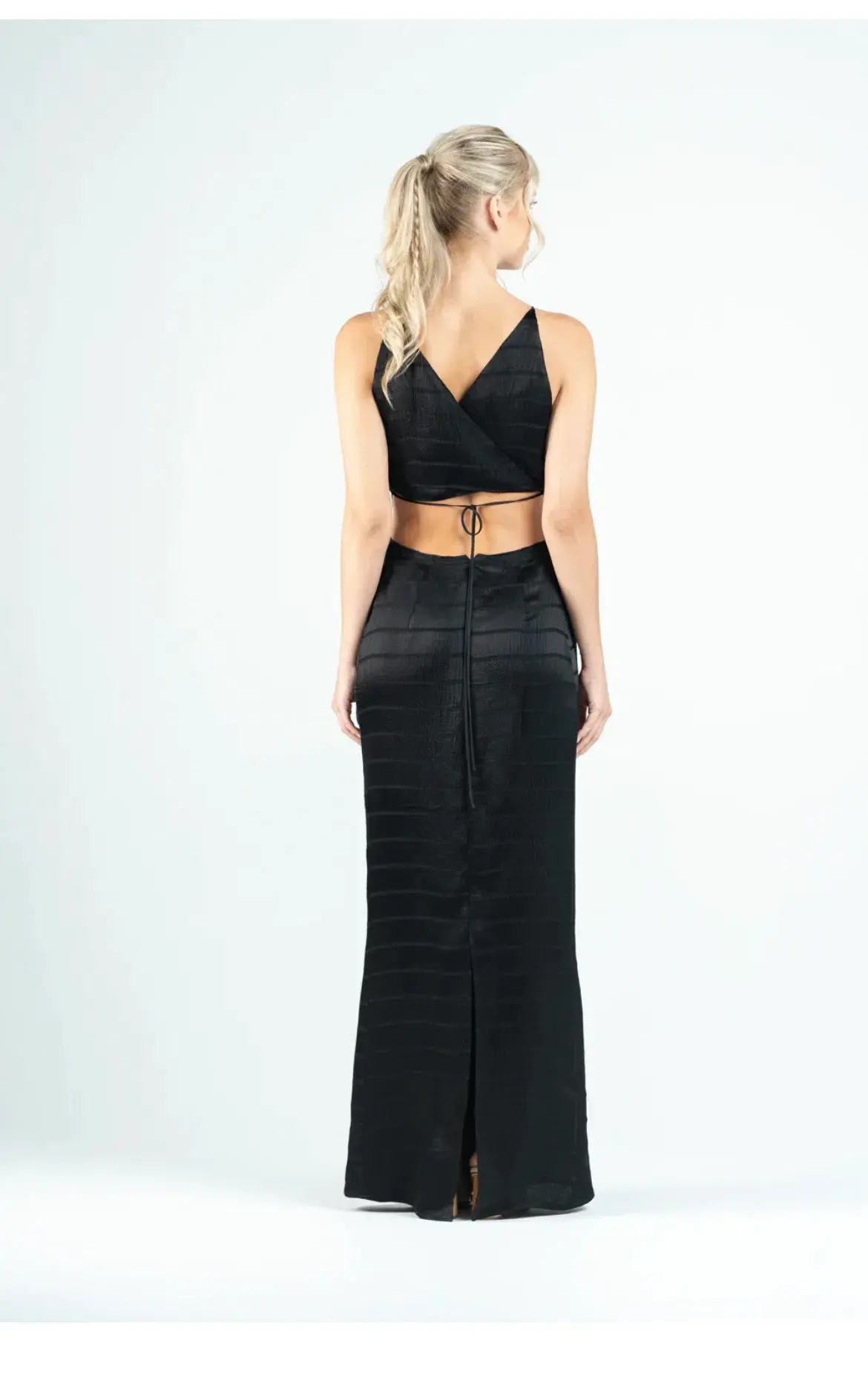 One Fell Swoop Cult Maxi Dress in Raven Size 6 - Image 3