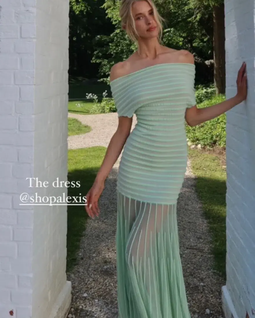 Alexis - Marce Dress - Mint - Image 1