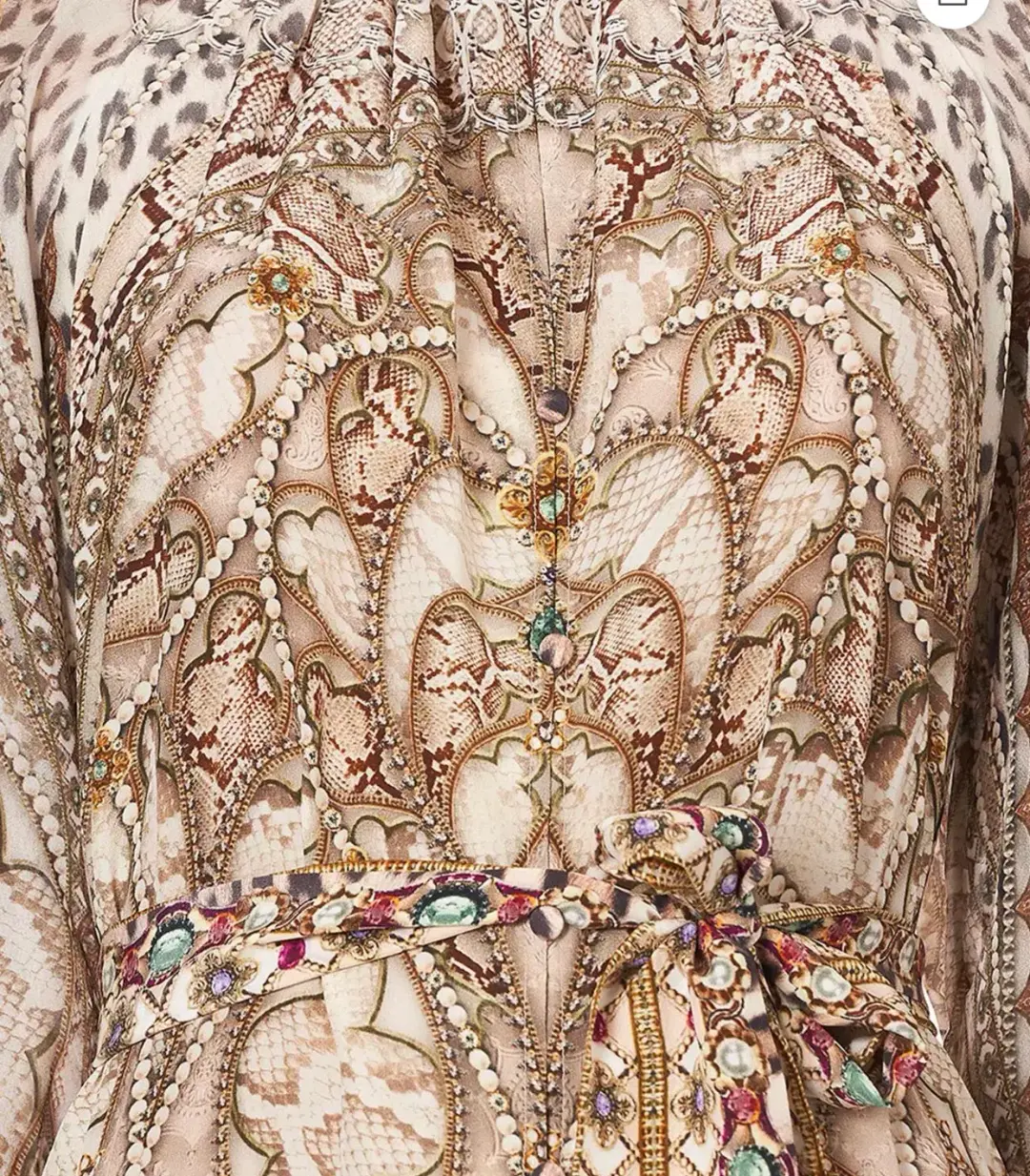 Camilla All is Nouveau Raglan Midi Shirt Dress Multi Size M / AU 12 for rent on The Volte - main image