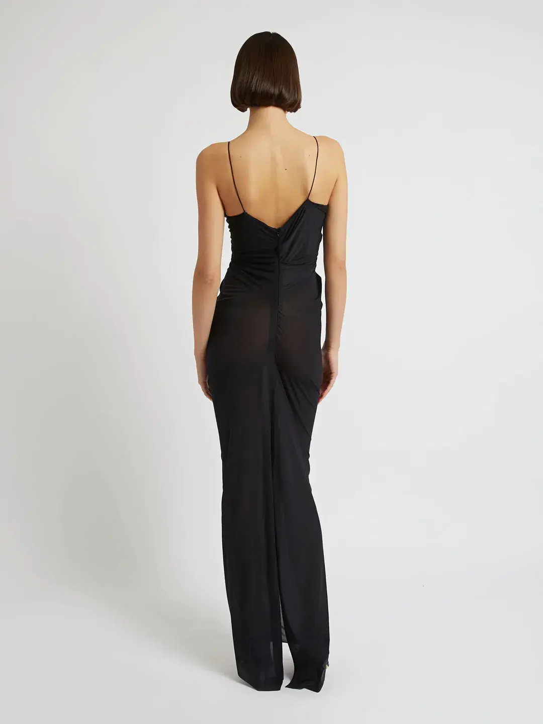 Christopher Esber Molded Venus Dress Black Size AU 8 - Image 3