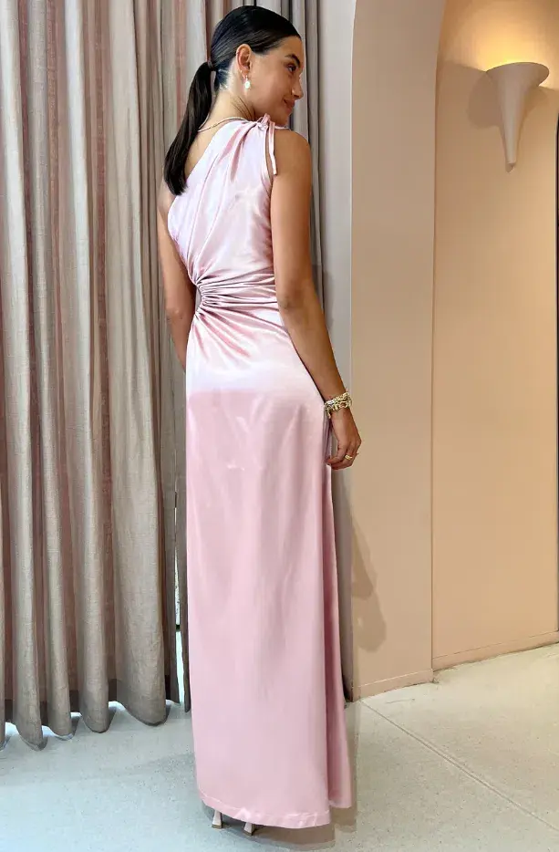Sonya Moda Nour Blush Maxi Dress Dusty Rose Size 12 - Image 3