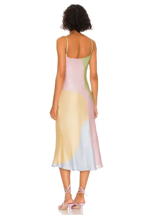 Olivia Rubin Aubrey Midi Dress Multi Size 12 - Image 7