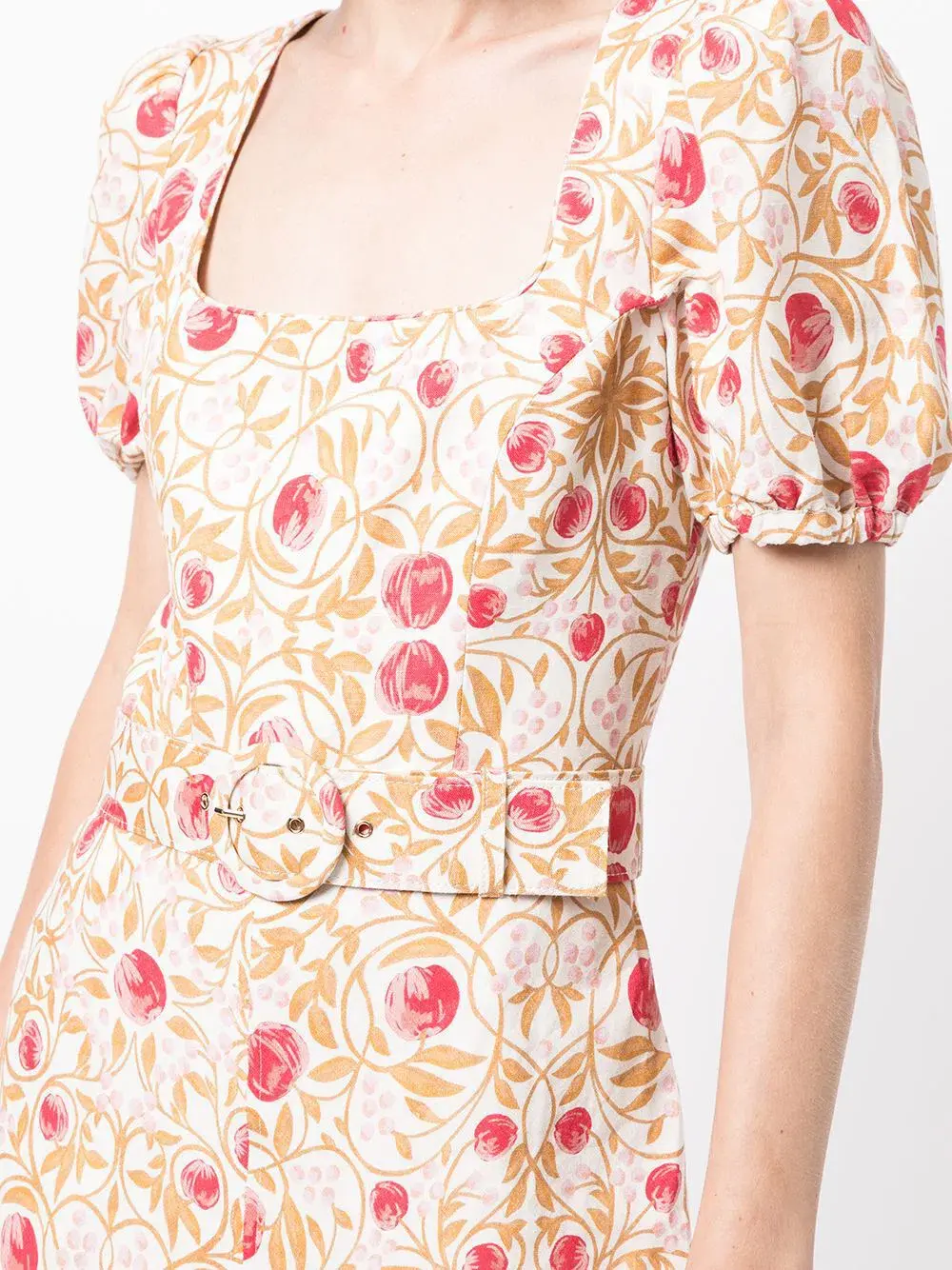 Rebecca Vallance Catania Midi Dress Floral Size 14 - Image 4