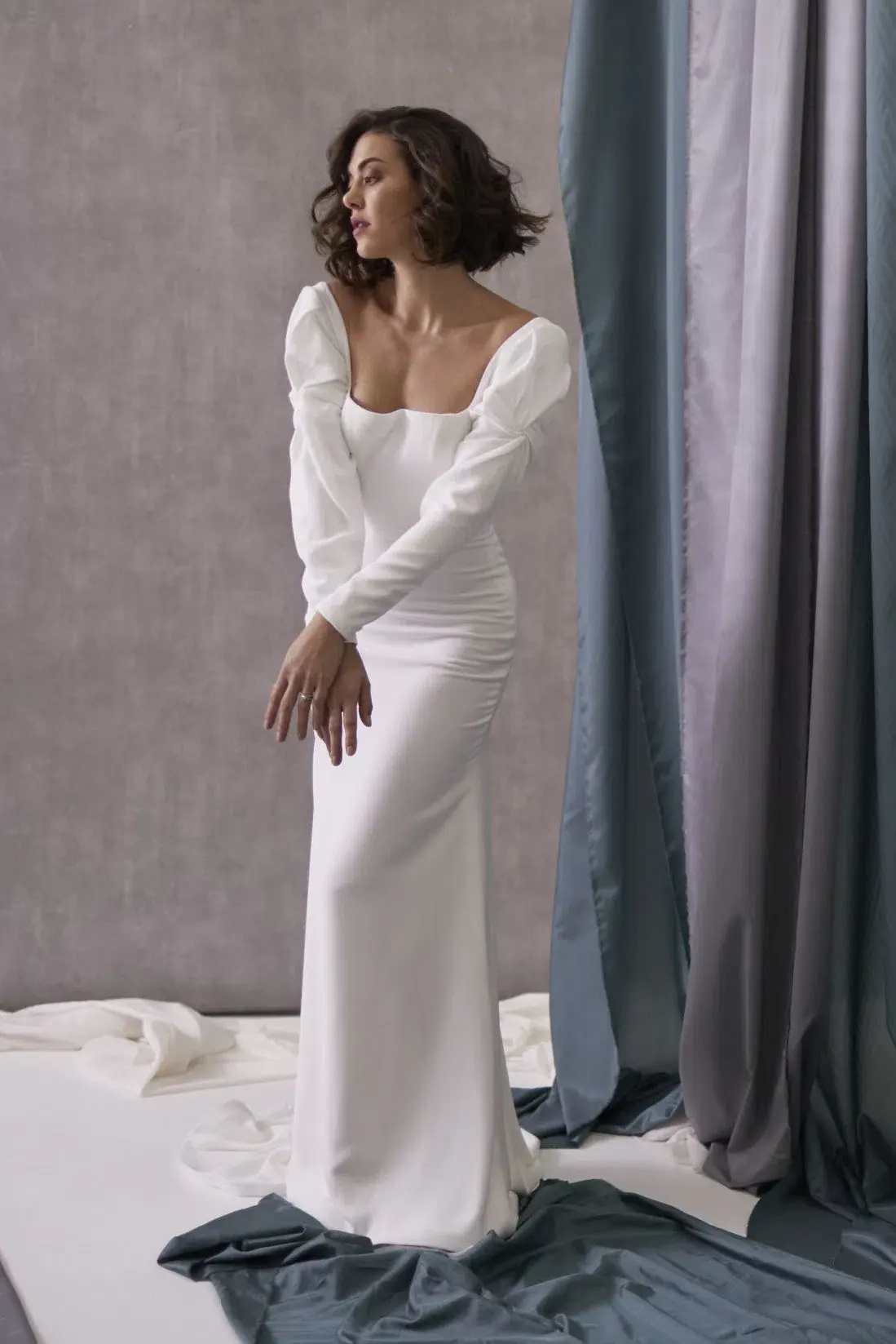 Hera Couture Odette Gown White Size 8 - Image 1