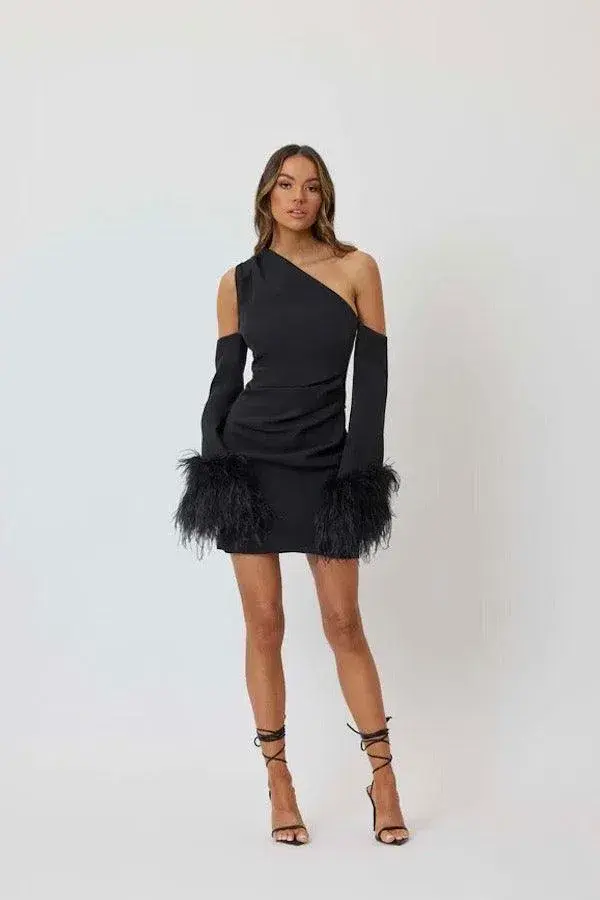 Bianca and Bridgett Dezi Dress Black Size 12 - Image 1
