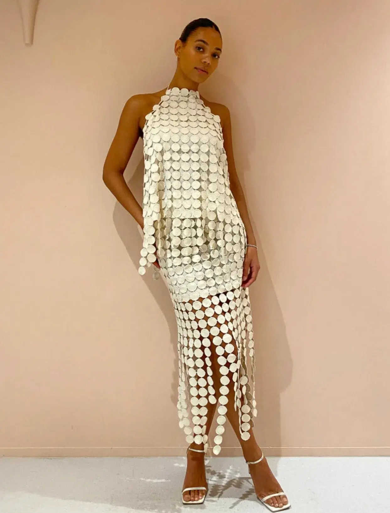 Camilla And Marc Murano Skirt White Size 10 - Image 1