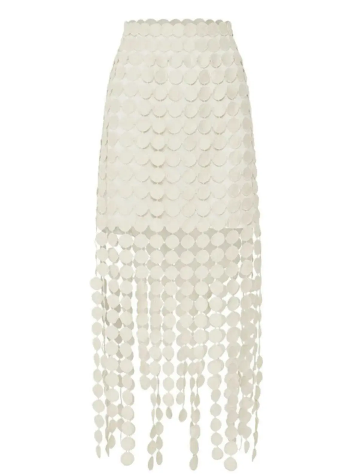 Camilla And Marc Murano Skirt White Size 10 - Image 6