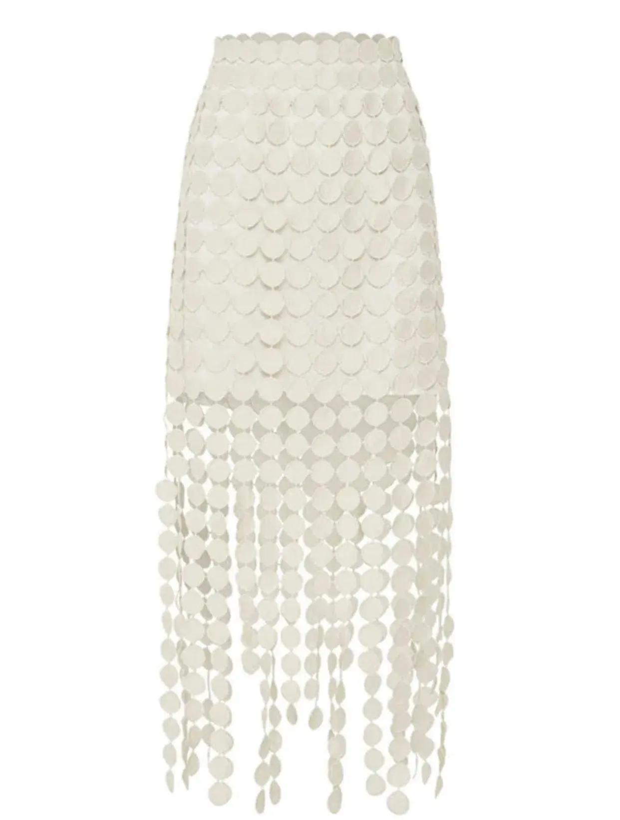 Camilla And Marc Murano Skirt White Size 10 - Image 6