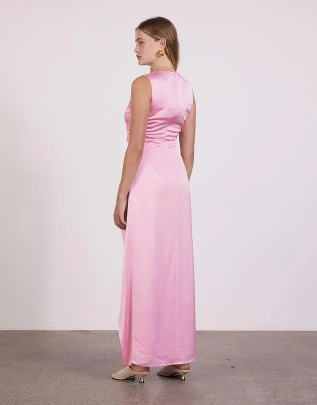 Anna Quan Violeta Dress in Rosa Pink Size 10 (Altered) - Image 3