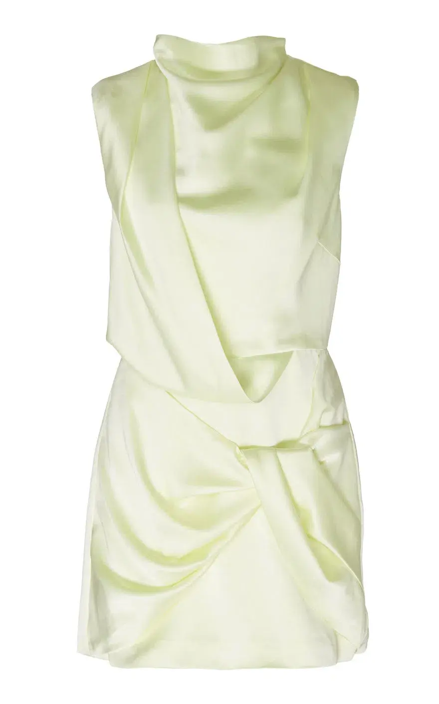 Acler Jasper Mini Dress Mint  Size 8 - Image 2