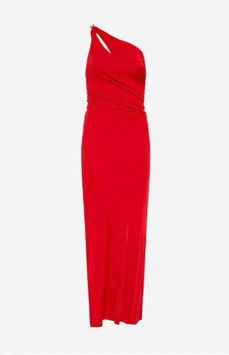 Manning Cartell Digital Love One Shoulder Dress Red Size 14 / XL - Image 4