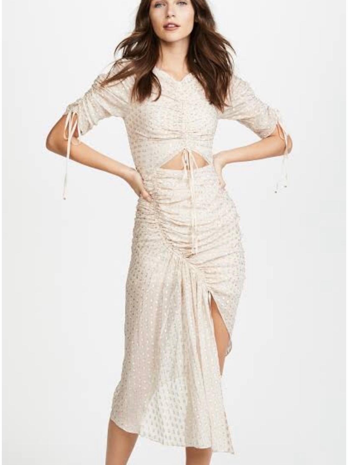 Alice McCall I Feel It Coming dress Cream Sz 6 - Image 1