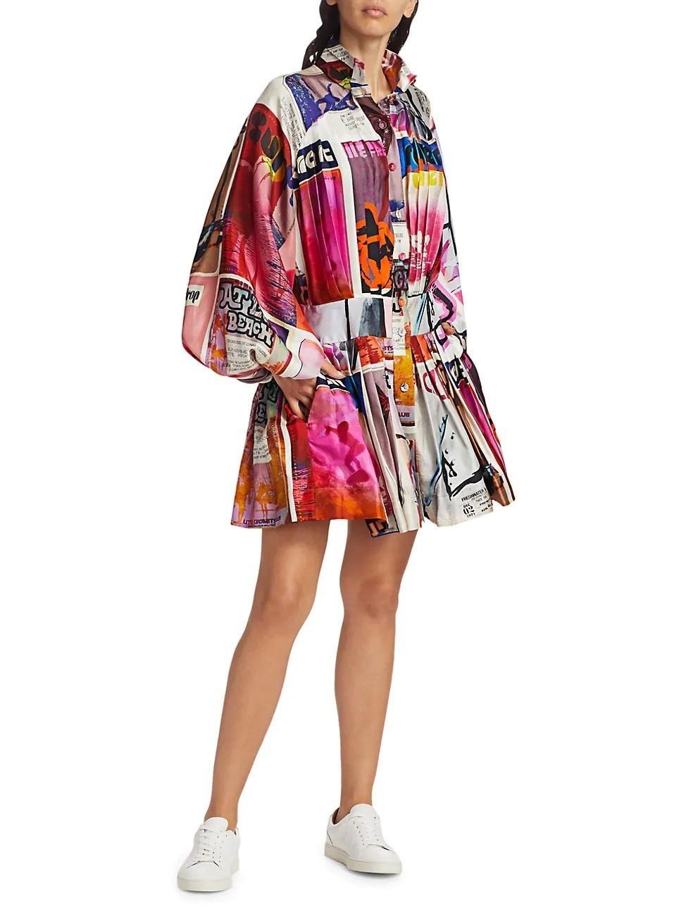Zimmerman Wavelength Long Sleeve Mini size 8 - Image 1