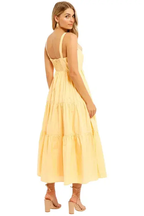 Steele Sorelle Dress Yellow Size AU 12 - Image 2