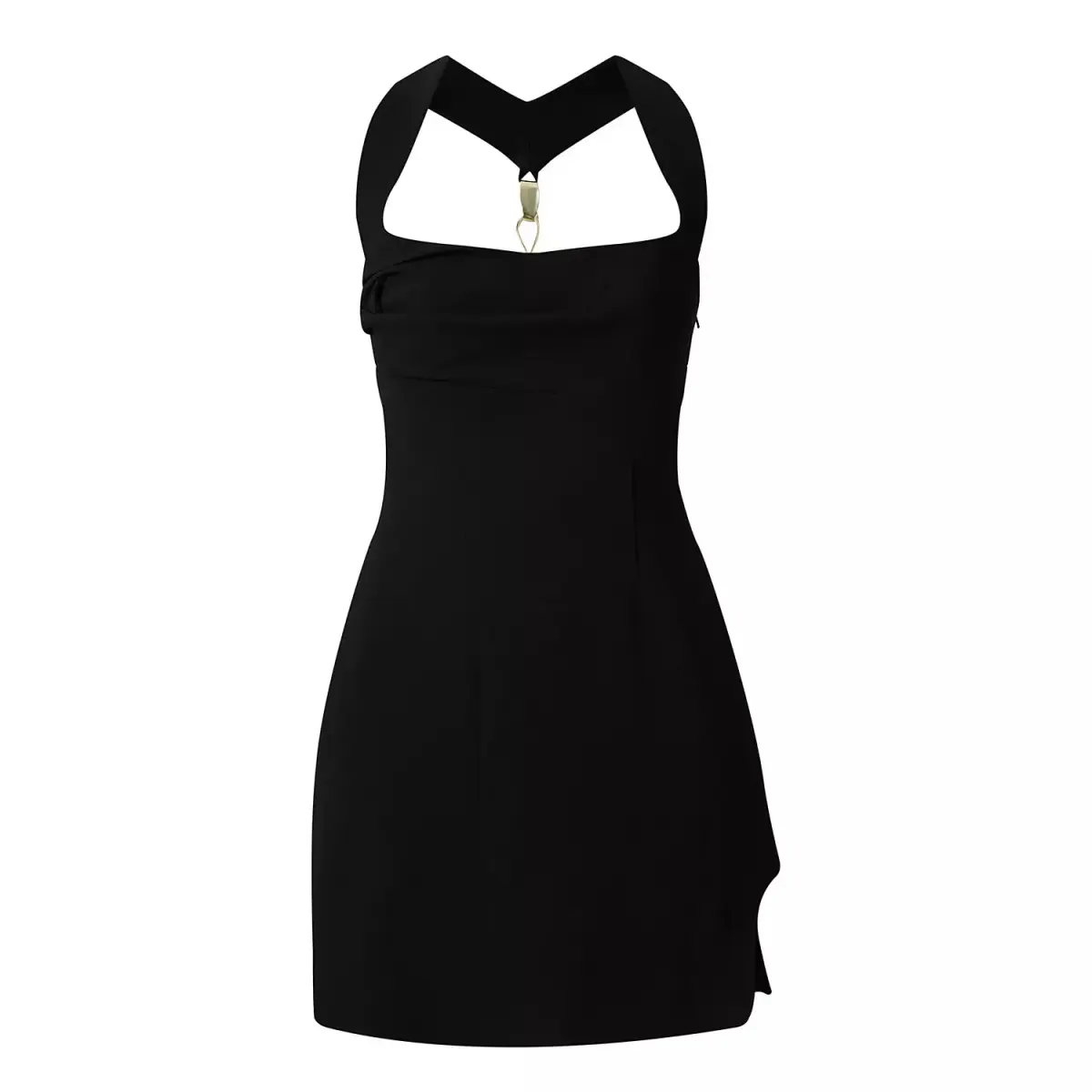 Rachel Gilbert Blaine Mini Dress Black Size AU 8 - Image 3