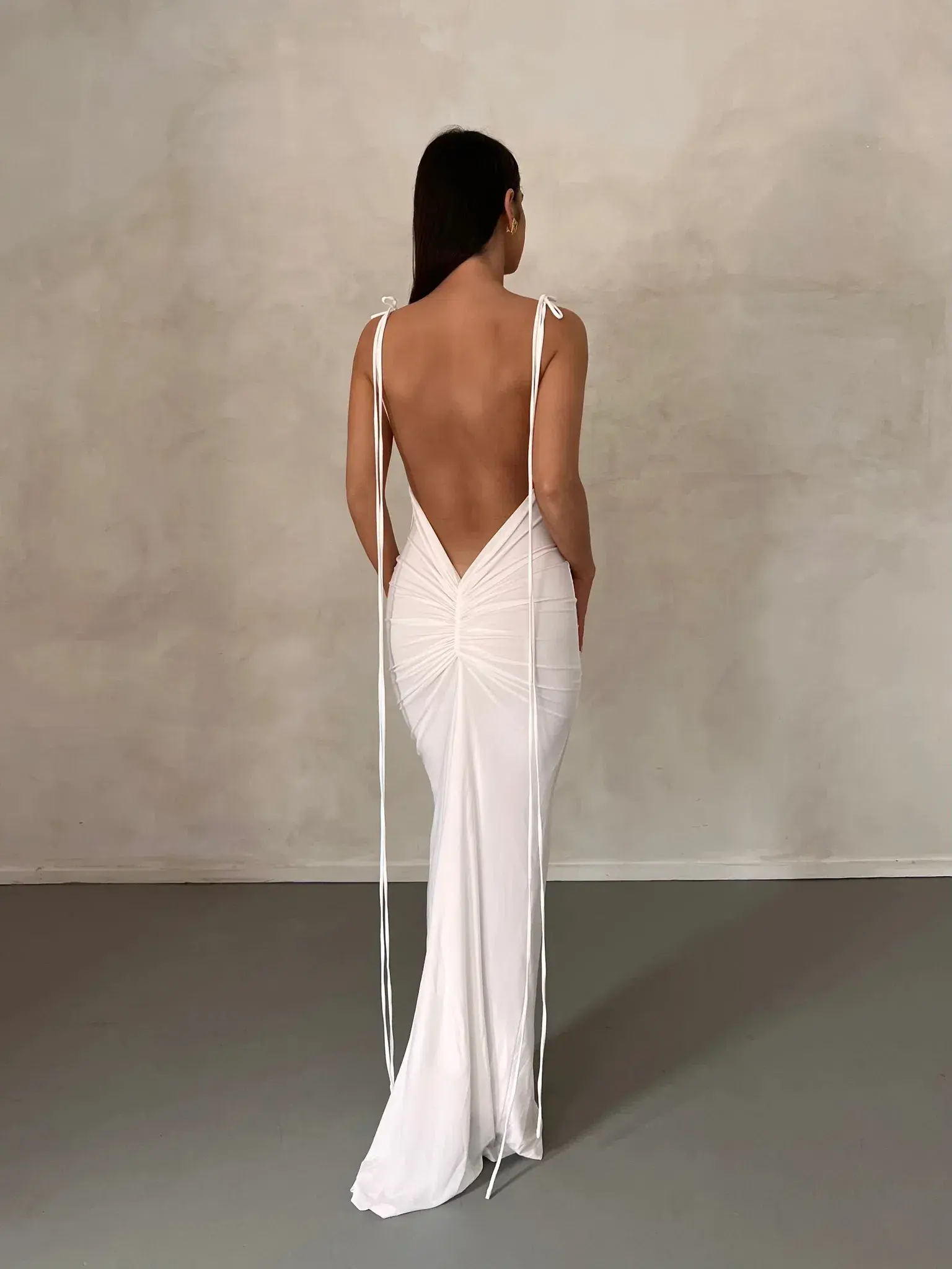 Melani The Label Jiani Gown White Size XS / AU 6 - Image 2