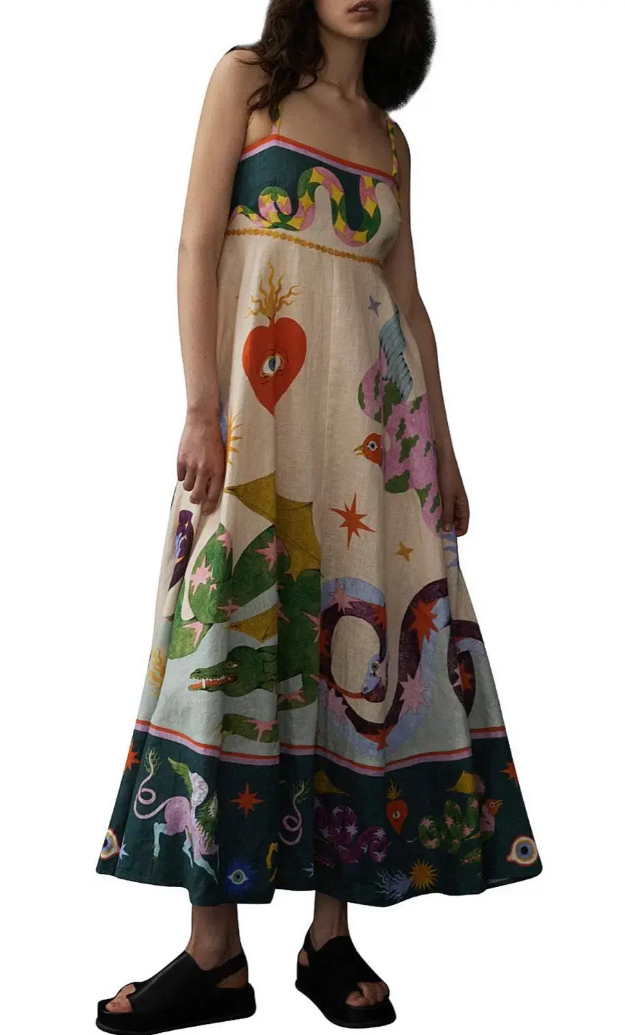 Alemais Seeker Sundress Multi Size 8 - Image 1