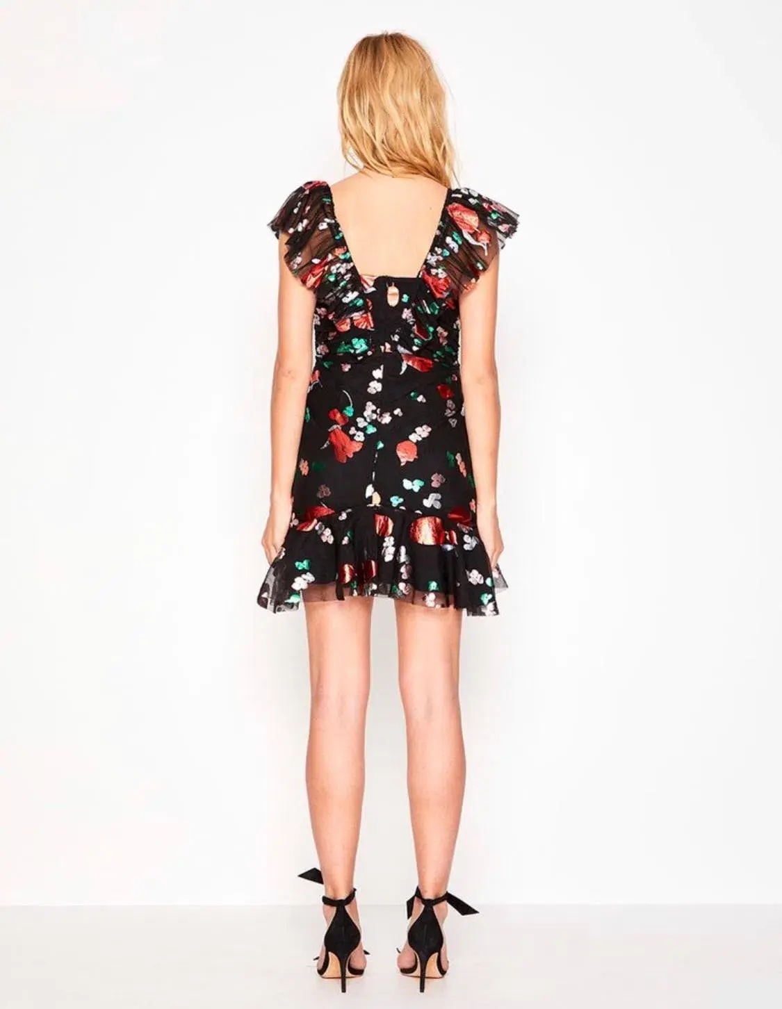 Alice McCall Kismet Mini Dress Print Size 6 - Image 4