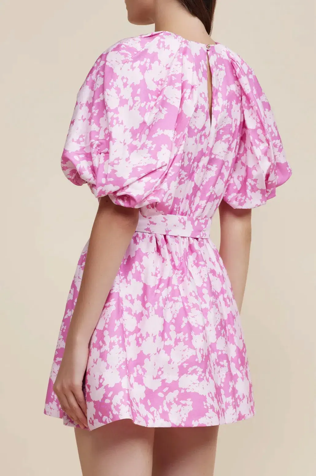 Acler Rossmore Dress in Violet Jungle Size 8 - Image 4