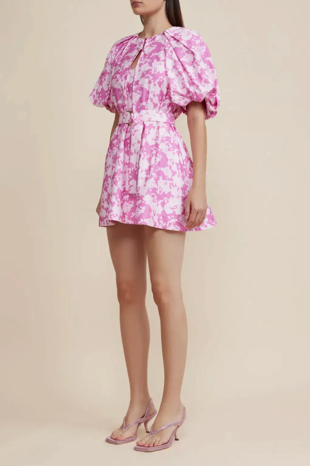 Acler Rossmore Dress in Violet Jungle Size 8 - Image 1